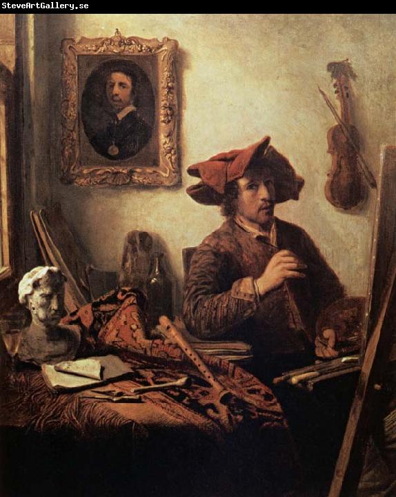 Job Berckheyde The Painter in his Studio